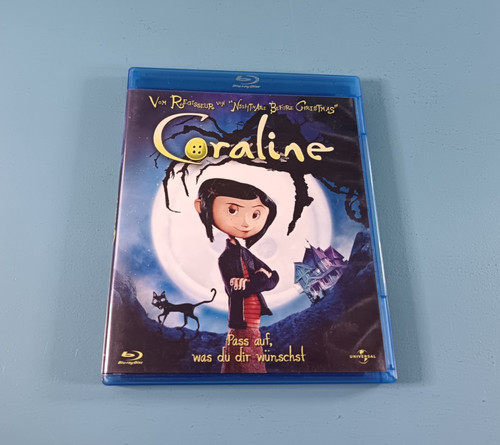 Coraline 2d bluray - 3d,