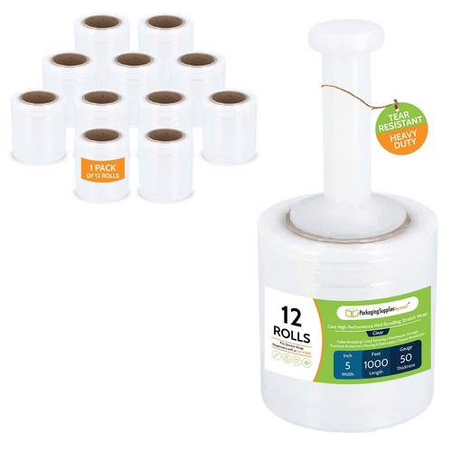 Rolls clear x - 5", ft