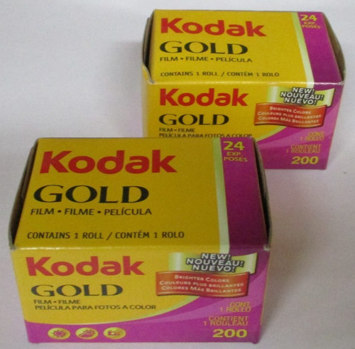 Rolls kodak gold 200 35mm - 200,