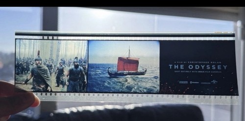 The odyssey 70mm film strip - the,